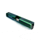 Gun Cuts Bulldog Slide for Glock 19, No Optic Cut, Radioactive Green, GC-G19-BUL-RGR-NO