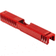 Gun Cuts Bulldog Slide for Glock 19, No Optic Cut, USMC Red, GC-G19-BUL-URE-NO