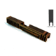 Gun Cuts Bulldog Slide for Glock 19, Optic Cut, Battleworn Copper, GC-G19-BUL-COPBW-RMR