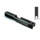 Gun Cuts Bulldog Slide for Glock 19, Optic Cut, Battleworn Silver, GC-G19-BUL-CSIBW-RMR
