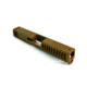 Gun Cuts Bulldog Slide for Glock 19, Optic Cut, Coyote Tan, GC-G19-BUL-CTA-RMR