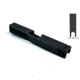 Gun Cuts Bulldog Slide for Glock 19, Optic Cut, Sniper Gray, GC-G19-BUL-SGR-RMR
