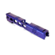 Gun Cuts Cyberpunk for Sig Sauer P320 Full Size/M17, No Optic Cut, Arctic Laser Blue, GC-P320F-CYB-ALS-NO