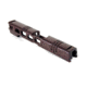 Gun Cuts Cyberpunk for Sig Sauer P320 Full Size/M17, No Optic Cut, Black Cherry Bomb, GC-P320F-CYB-BCB-NO