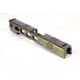 Gun Cuts Cyberpunk for Sig Sauer P320 Full Size/M17, No Optic Cut, Leprechaun Gold, GC-P320F-CYB-LGO-NO