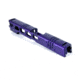 Gun Cuts Cyberpunk for Sig Sauer P320 Full Size/M17, No Optic Cut, Royal Purple, GC-P320F-CYB-RPR-NO