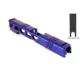 Gun Cuts Cyberpunk for Sig Sauer P320 Full Size/M17, Optic Cut, Arctic Laser Blue, GC-P320F-CYB-ALS-RMR