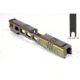 Gun Cuts Cyberpunk for Sig Sauer P320 Full Size/M17, Optic Cut, Leprechaun Gold, GC-P320F-CYB-LGO-RMR