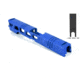 Gun Cuts Cyberpunk for Sig Sauer P320 Full Size/M17, Optic Cut, NRA Blue, GC-P320F-CYB-NBL-RMR