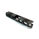 Gun Cuts Cyberpunk Slide for Glock 19, No Optic Cut, Battleworn Silver, GC-G19-CYB-CSIBW-NO