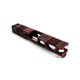 Gun Cuts Cyberpunk Slide for Glock 19, No Optic Cut, Battleworn USMC Red, GC-G19-CYB-UREBW-NO