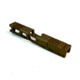 Gun Cuts Cyberpunk Slide for Glock 19, No Optic Cut, Burnt Bronze, GC-G19-CYB-BBR-NO