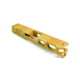 Gun Cuts Cyberpunk Slide for Glock 19, No Optic Cut, Gold, GC-G19-CYB-GOL-NO