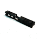 Gun Cuts Cyberpunk Slide for Glock 19, No Optic Cut, Graphite Black, GC-G19-CYB-GBL-NO