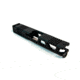 Gun Cuts Cyberpunk Slide for Glock 19, No Optic Cut, Graphite Black, GC-G19-CYB-GBL-NO