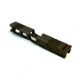 Gun Cuts Cyberpunk Slide for Glock 19, No Optic Cut, Midnight Bronze, GC-G19-CYB-MBR-NO