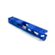 Gun Cuts Cyberpunk Slide for Glock 19, No Optic Cut, NRA Blue, GC-G19-CYB-NBL-NO