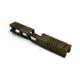 Gun Cuts Cyberpunk Slide for Glock 19, No Optic Cut, Smoked Bronze, GC-G19-CYB-SBR-NO