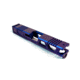 Gun Cuts Cyberpunk Slide for Glock 19, Optic Cut, Arctic Laser Blue, GC-G19-CYB-ALS-RMR