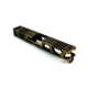 Gun Cuts Cyberpunk Slide for Glock 19, Optic Cut, Battleworn Gold, GC-G19-CYB-GOLBW-RMR