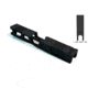 Gun Cuts Cyberpunk Slide for Glock 19, Optic Cut, Sniper Gray, GC-G19-CYB-SGR-RMR