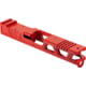 Gun Cuts Cyberpunk Slide for Glock 19, Optic Cut, USMC Red, GC-G19-CYB-URE-RMR
