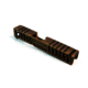 Gun Cuts Juggernaut Slide for Glock 26, No Optic Cut, Battleworn Copper, GC-G26-JUG-COPBW-NO