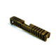 Gun Cuts Juggernaut Slide for Glock 26, No Optic Cut, Battleworn Gold, GC-G26-JUG-GOLBW-NO