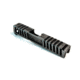 Gun Cuts Juggernaut Slide for Glock 26, No Optic Cut, Battleworn Silver, GC-G26-JUG-CSIBW-NO