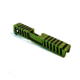 Gun Cuts Juggernaut Slide for Glock 26, No Optic Cut, Battleworn Zombie Green, GC-G26-JUG-ZGRBW-NO