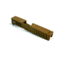 Gun Cuts Juggernaut Slide for Glock 26, No Optic Cut, Coyote Tan, GC-G26-JUG-CTA-NO