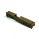 Gun Cuts Juggernaut Slide for Glock 26, No Optic Cut, Flat Dark Earth, GC-G26-JUG-FDE-NO