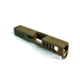 Gun Cuts Juggernaut Slide for Glock 26, No Optic Cut, Flat Dark Earth, GC-G26-JUG-FDE-NO