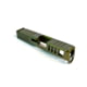Gun Cuts Juggernaut Slide for Glock 26, No Optic Cut, Leprechaun Gold, GC-G26-JUG-LGO-NO