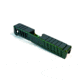 Gun Cuts Juggernaut Slide for Glock 26, No Optic Cut, Radioactive Green, GC-G26-JUG-RGR-NO