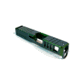 Gun Cuts Juggernaut Slide for Glock 26, No Optic Cut, Radioactive Green, GC-G26-JUG-RGR-NO