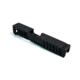 Gun Cuts Juggernaut Slide for Glock 26, No Optic Cut, Sniper Gray, GC-G26-JUG-SGR-NO