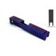 Gun Cuts Juggernaut Slide for Glock 26, Optic Cut, Arctic Laser Blue, GC-G26-JUG-ALS-RMR