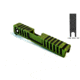 Gun Cuts Juggernaut Slide for Glock 26, Optic Cut, Battleworn Zombie Green, GC-G26-JUG-ZGRBW-RMR