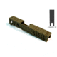 Gun Cuts Juggernaut Slide for Glock 26, Optic Cut, Flat Dark Earth, GC-G26-JUG-FDE-RMR