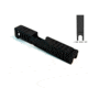 Gun Cuts Juggernaut Slide for Glock 26, Optic Cut, Graphite Black, GC-G26-JUG-GBL-RMR