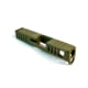 Gun Cuts Juggernaut Slide for Glock 26, Optic Cut, Noveske Bazooka Green, GC-G26-JUG-NBG-RMR