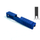 Gun Cuts Juggernaut Slide for Glock 26, Optic Cut, NRA Blue, GC-G26-JUG-NBL-RMR