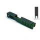 Gun Cuts Juggernaut Slide for Glock 26, Optic Cut, Radioactive Green, GC-G26-JUG-RGR-RMR