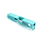 Gun Cuts Juggernaut Slide for Glock 26, Optic Cut, Robbins Egg Blue, GC-G26-JUG-REB-RMR