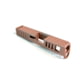 Gun Cuts Juggernaut Slide for Glock 26, Optic Cut, Rose Gold, GC-G26-JUG-RGO-RMR