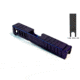 Gun Cuts Juggernaut Slide for Glock 26, Optic Cut, Royal Purple, GC-G26-JUG-RPR-RMR
