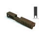 Gun Cuts Juggernaut Slide for Glock 26, Optic Cut, Smoked Bronze, GC-G26-JUG-SBR-RMR