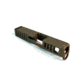Gun Cuts Juggernaut Slide for Glock 26, Optic Cut, Smoked Bronze, GC-G26-JUG-SBR-RMR