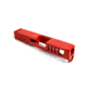 Gun Cuts Juggernaut Slide for Glock 26, Optic Cut, USMC Red, GC-G26-JUG-URE-RMR